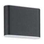 Eglo Luz De Pared Grutti Aluminium Antracita 2W 320lm - 830-840-865 CCT | IP65