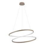 Eglo Colgante De Luz Ruotale Acero Arenoso 42W 5000lm - 830 Luz Cálida