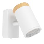 Eglo Luz De Pared Consuma Blanco, Marrón | Apta para GU10