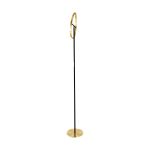 Eglo Lámpara de pie Castelpoto Acero Brushed Latón, Negro 17.6W 2000lm - 830 Luz Cálida | Regulable