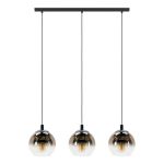 Eglo Colgante De Luz Ariscani 1 Acero Negro | Apta para 3x E27
