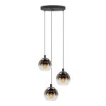 Eglo Colgante De Luz Ariscani 1 Acero Negro | Apta para 3x E27