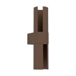 Eglo Luz De Pared Montelauro Aluminium Oxidado Up & Down 7W 800lm - 865 Luz De Día | IP65