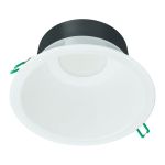 Philips Downlight LED Coreline DN142B Aluminium Blanco 10.7W 1200lm 60D - 840 Blanco Frio | Recorte 155mm - IP20 - Regulable