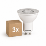 Multipack 3x Sylvania RefLED ES50 Foco LED GU10 PAR16 230lm 36D - 830 Luz Cálida | Reemplazo 25W