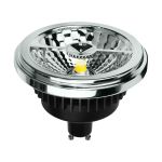 Noxion Lucent Foco LED GU10 AR111 15W 850lm 40D - 927 Luz Muy Cálida | Mejor Reproducción De Color - Regulable - Reemplazo 75W