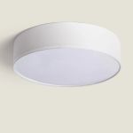 Bright Choice Lámpara LED Esférica Textil Blanco | 500mm - Apta para 3x E27 – Max 40W