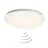 Brilliant Fakir Pared y Luz de techo Metal Plástico Blanco 10W 1300lm - 830 Luz Cálida | 320mm
