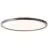Brilliant Sorell Luz de techo Plástico Negro Blanco 15W 2500lm - 830-865 CCT | 294mm - Mando A Distancia Regulable