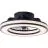 Brilliant Mondello Ventilador De Techo Plástico Negro 23W 3100lm - 827-865 CCT | 420mm - Mando A Distancia Regulable
