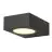 SLV Quadrasyl 15 Luz De Pared Aluminium Gris Cuadrado | Al Aire Libre - IP44 - Apta para 1x GX53 