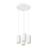 Asto Tube Colgante De Luz Aluminium Blanco | 4x GU10 Max. 10W - Regulable