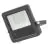Ledvance Smart+ Wifi Proyector LED Oscuro Gris 10W 630lm 100D - 830 Luz Cálida | IP65 - Regulable - RGBW - Simétrico