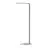 Ledvance LED Lámpara de pie Gris 43W 5400lm - 830 Luz Cálida | 1500mm - EU Enchufe