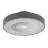 Ledvance Smart+ WIFI Ventilador de techo Cilindro Gris + Mando a distancia  | Ajustable Blanco