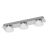 Ledvance Smart+ Wifi LED Luz De Pared Iluminación de baño Esférica Plata 18W 1200lm - 830-865 Ajustable Blanco | IP44