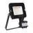 Ledvance Proyector LED Compacto Negro 20W 1800lm 100D - 830 Luz Cálida | IP65 - Simétrico - Sensor de movimiento y luz