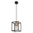 Ledvance Decor Nairobi Acero Colgante De Luz Negro | Apta para E27