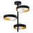 Ledvance Decor Memphis Acero Colgante De Luz Negro | Apta para 3x G9