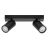 Ledvance LED Decor Foco Octagon Acero Negro 6W 460lm - 827 Luz Muy Cálida | Regulable