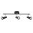Ledvance LED Decor Foco Acero Negro 10W 690lm - 827 Luz Muy Cálida | Regulable