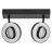 Ledvance LED Decor Foco Saturn Plástico Negro 21W 440lm - 830-842-865 CCT