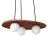 Ledvance Decor Colgante De Luz Nest Marrón | Apta para 3x G9