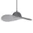 Ledvance Decor Colgante De Luz Felt Hat Gris | Apta para 1x E27