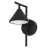 Ledvance LED Decor Luz De Pared Fuji Negro 5W 180lm - 930 Luz Cálida| Mejor Reproducción De Color