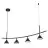 Ledvance LED Decor Colgante De Luz Fuji Negro 16W 620lm - 930 | Mejor Reproducción De Color