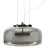 Ledvance Decor Glow Colgante De Luz Negro 32W 2500lm - 830 Luz Cálida | 380mm