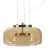 Ledvance Decor Glow Colgante De Luz Oro 32W 2800lm - 830 Luz Cálida | 380mm