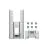 Ledvance Office Lineal Conector Kit Blanco