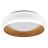 Ledvance Lámpara LED Orbis Livia Blanco y Madera 16W 750lm - 830 Luz Cálida | Regulable al tacto