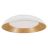 Ledvance Lámpara LED Orbis Alva Blanco y Madera 36W 1600lm - 830 Luz Cálida | Regulable al tacto