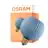Osram Decor LED Lamp Azul Vidrio LED E27 Globe Mate 3.5W 300lm - 827 Luz Muy Cálida | Reemplazo 25W
