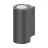 Ledvance Luz De Pared Urban Vario Aluminium Gris 27W 2700lm - 830-840 CCT | Dali Regulable