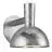 Nordlux Arki 20 Luz De Pared Acero Gris | IP54 - Apta para E27