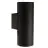 Nordlux Tin Luz De Pared Metal Negro Up & Down | Apta para 2x GU10