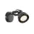 Nordlux Aslak Luz De Pared Metal Negro | Apta para GU10
