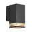 Nordlux Elm Solamente Luz De Pared Aluminium Negro | IP44 - Apta para GU10