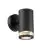 Nordlux Birk Luz De Pared Aluminium Negro | 90mm - IP44 - Apta para GU10