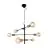 Nordlux Colgante De Luz Josefine Metal Negro | IP20 - Apta para 6x E27