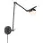 Nordlux Contina Luz De Pared Metal y Vidrio Negro | Apta para G9