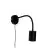 Nordlux Explore Flex Luz De Pared Metal y Ceramic Negro | Apta para GU10