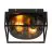Nordlux Griffin Luz de techo Aluminium Negro | Apta para E27