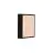 Nordlux Oliver Luz De Pared Cuadrado Negro 9W 600lm - 827 Luz Muy Cálida