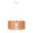 Nordlux Asti 50 Colgante De Luz Madera y Metal Marrón | Apta para E27