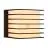 Nordlux Fluctus Luz De Pared Metal Negro | Apta para E27