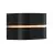 Nordlux Sibelis Luz De Pared Aluminium Negro | IP44 - Apta para E27